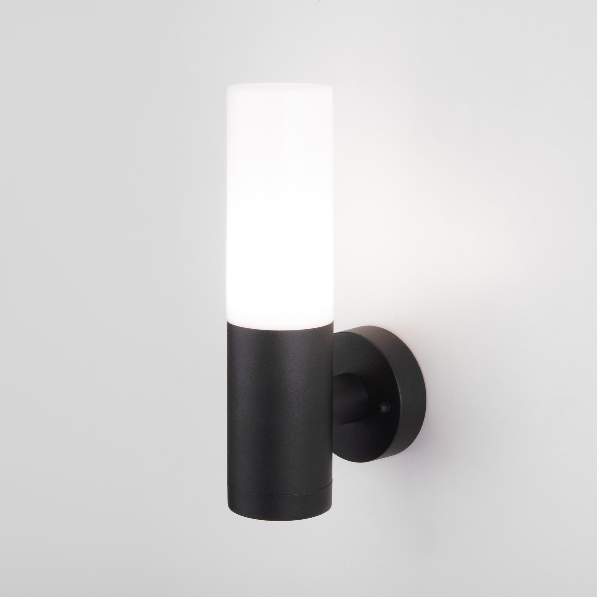 Настенный уличный светильник Elektrostandard IP54 1418 TECHNO черный