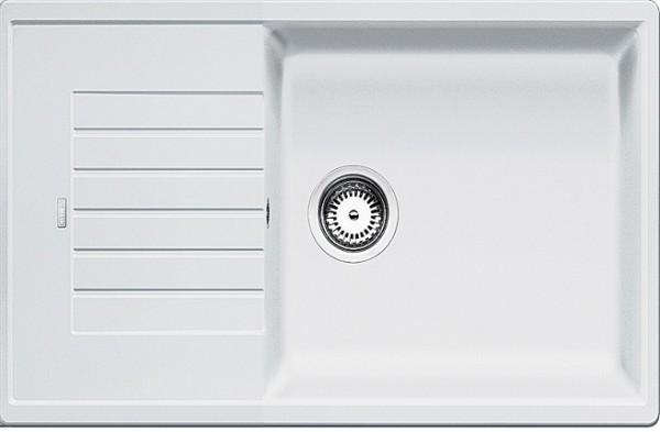 Врезная кухонная мойка Blanco ZIA XL 6S Compact SILGRANIT PuraDur белый