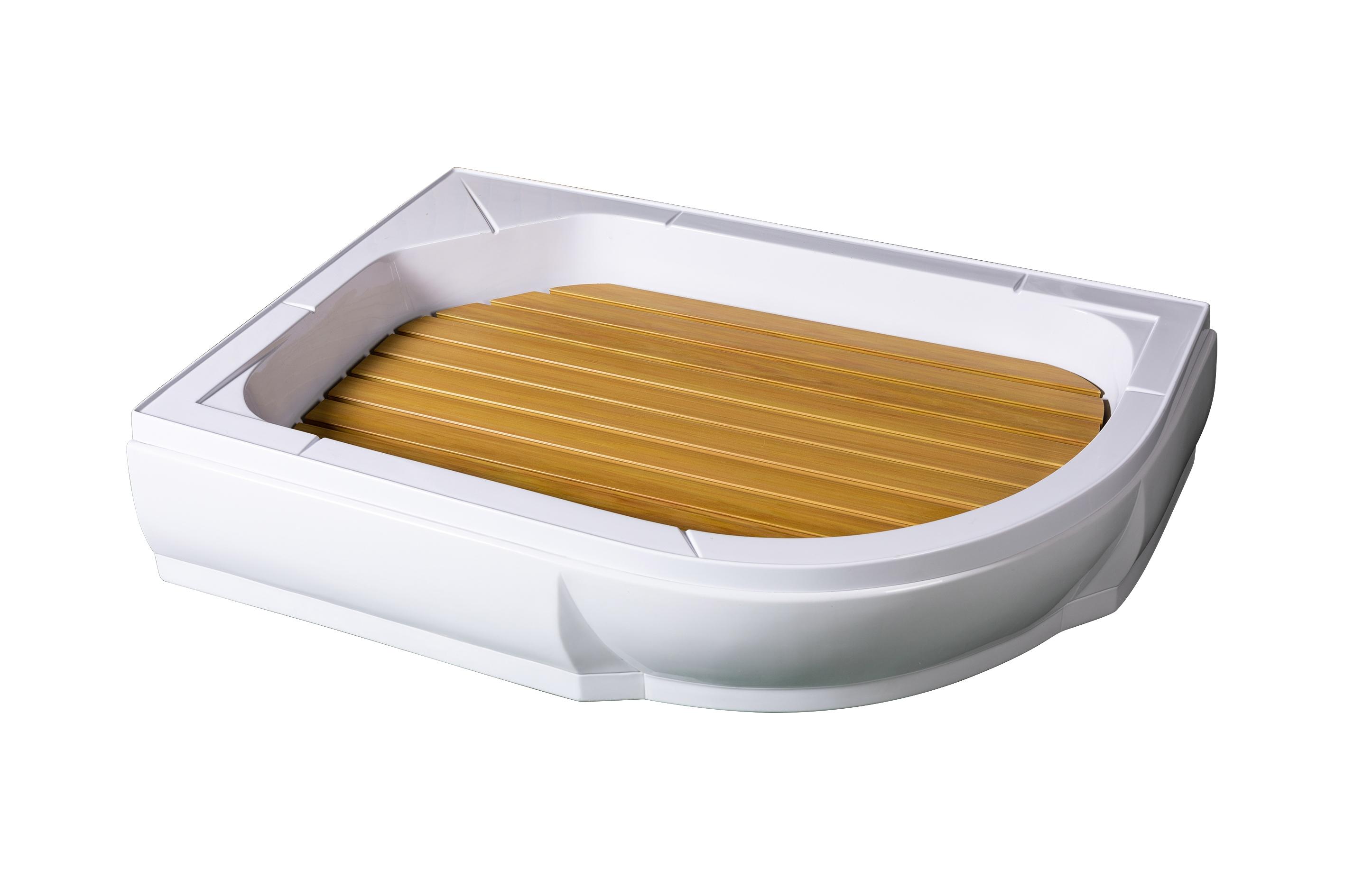 Настил асимметрия в душевой поддон River NPR 110/80/24 L 10000003526