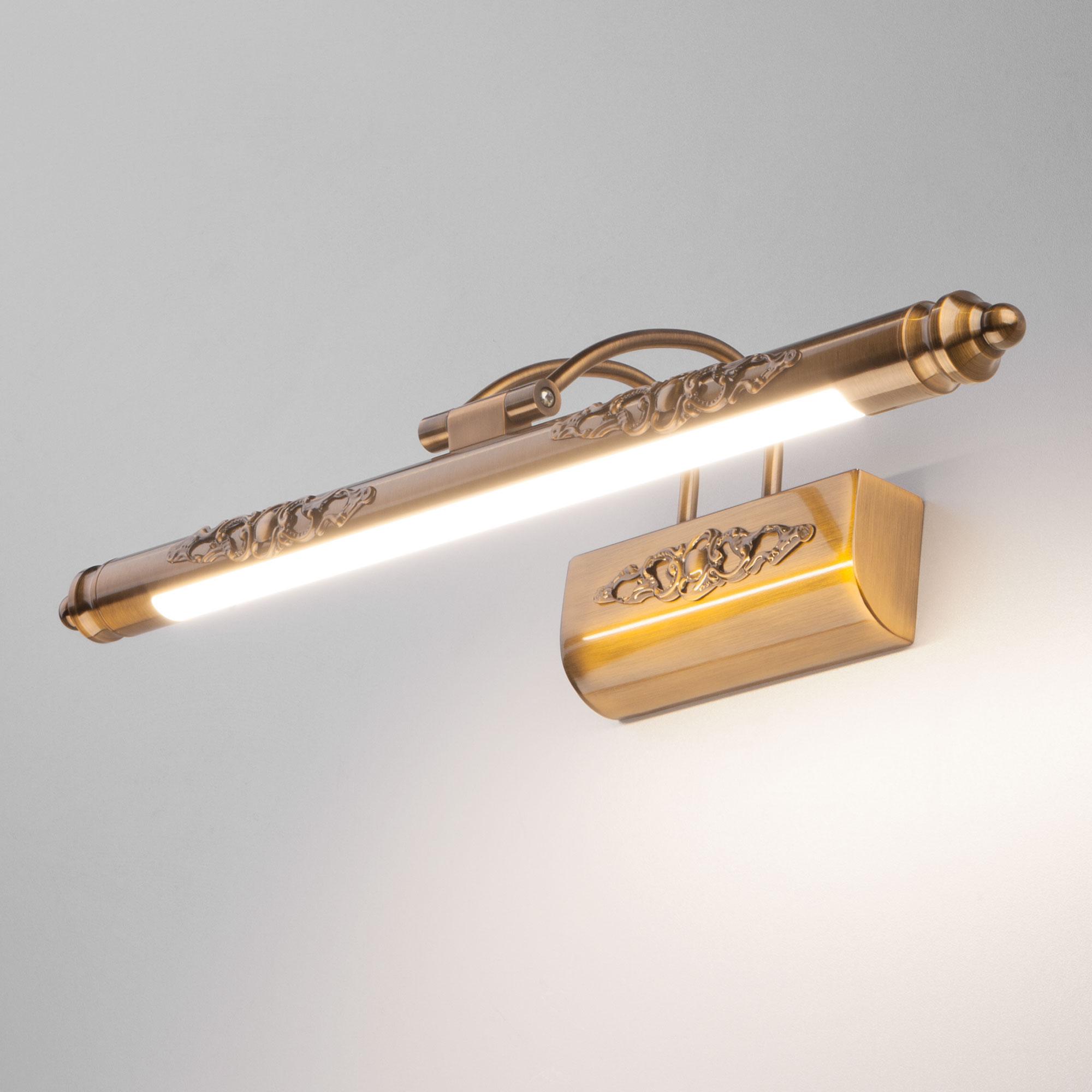 Светодиодная подсветка Elektrostandard Schelda LED бронзовая (MRL LED 8W 1010 IP20)