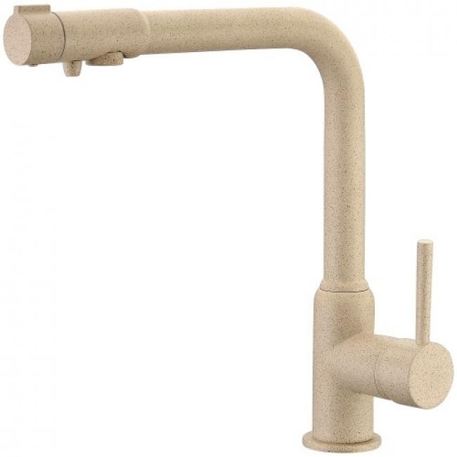 Смеситель для кухни (мойки) под фильтр Kaiser Teka 13044-4 песочный