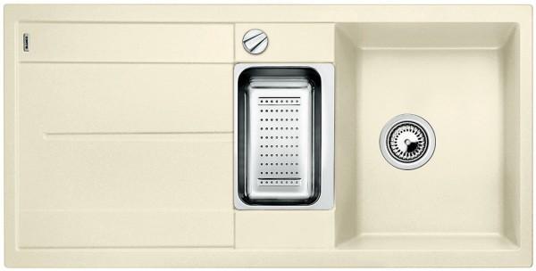 Врезная кухонная мойка Blanco METRA 6S SILGRANIT PuraDur жасмин
