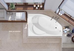 Акриловая ванна VAGNERPLAST FLORA 150 Right