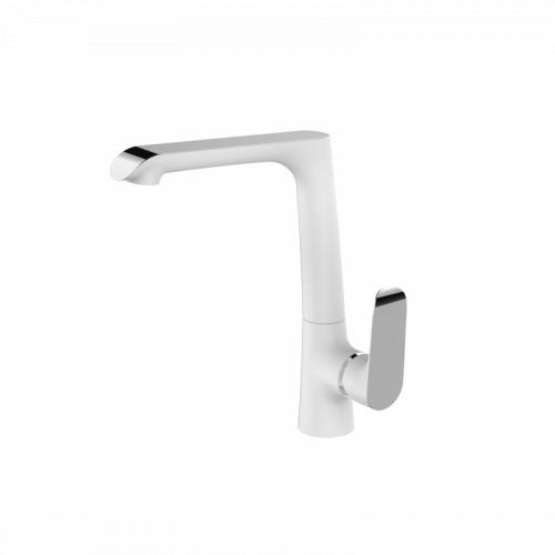 Смеситель для кухни (мойки) WeltWasser WW MX BONN 306 WT 10000002007 хром/белый