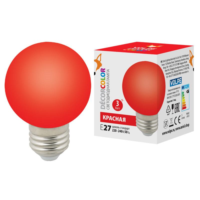Лампа светодиодная Volpe DECOR COLOR UL-00006959
