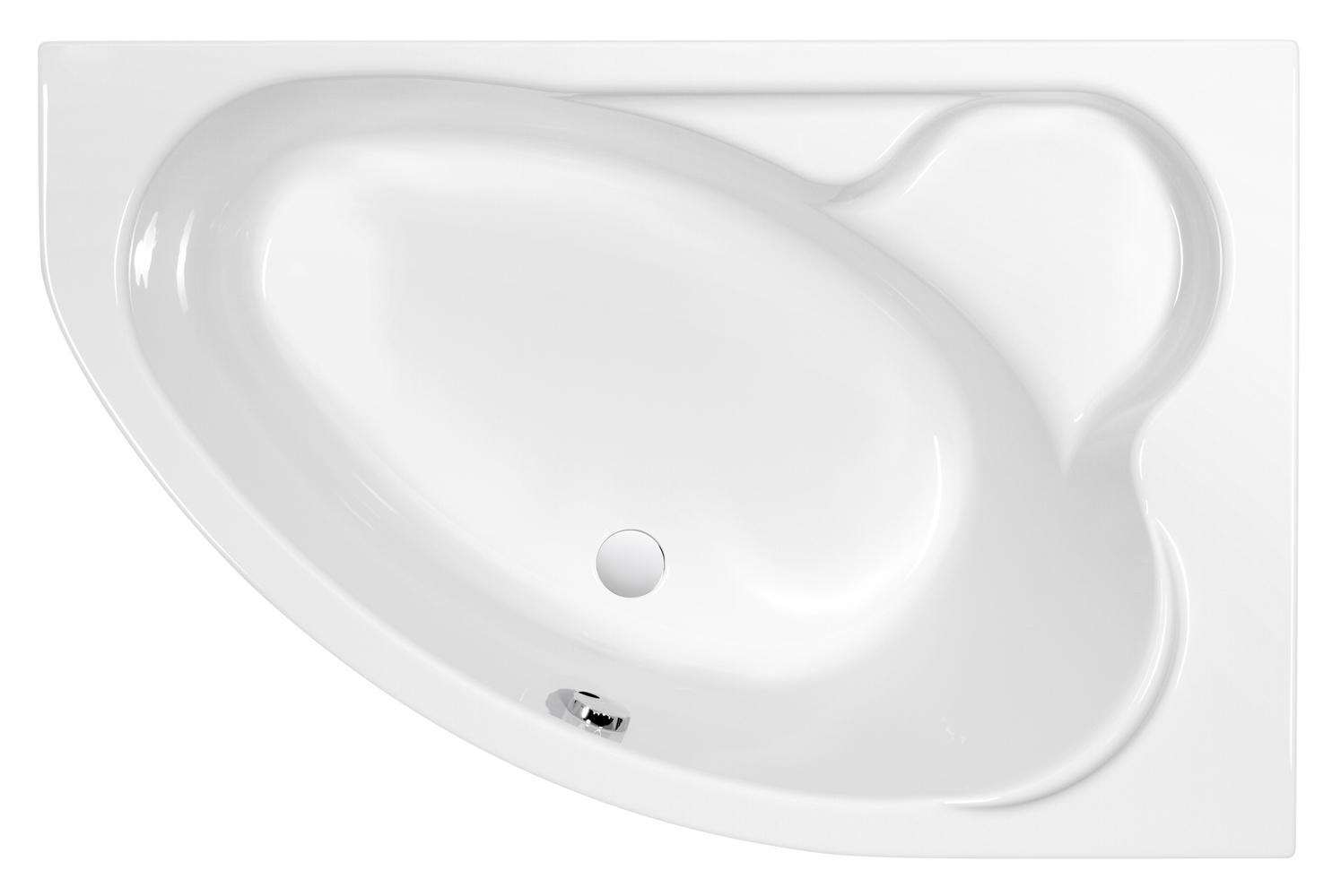 Ванна акриловая Cersanit Kaliope 153x100 63442 белый