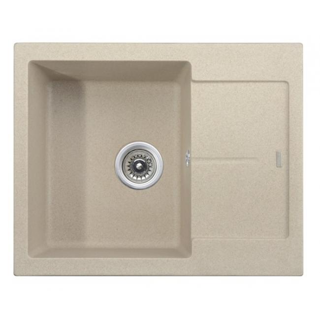 Кухонная мойка гранит Kaiser 62 см KGMK-6250-S песочный