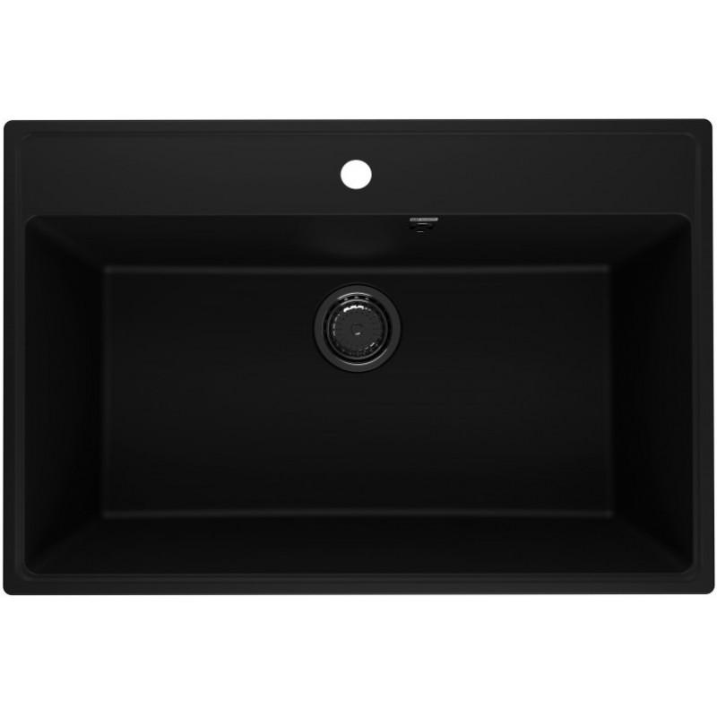 Мойка Ulgran Quartz Forte 760-07 уголь