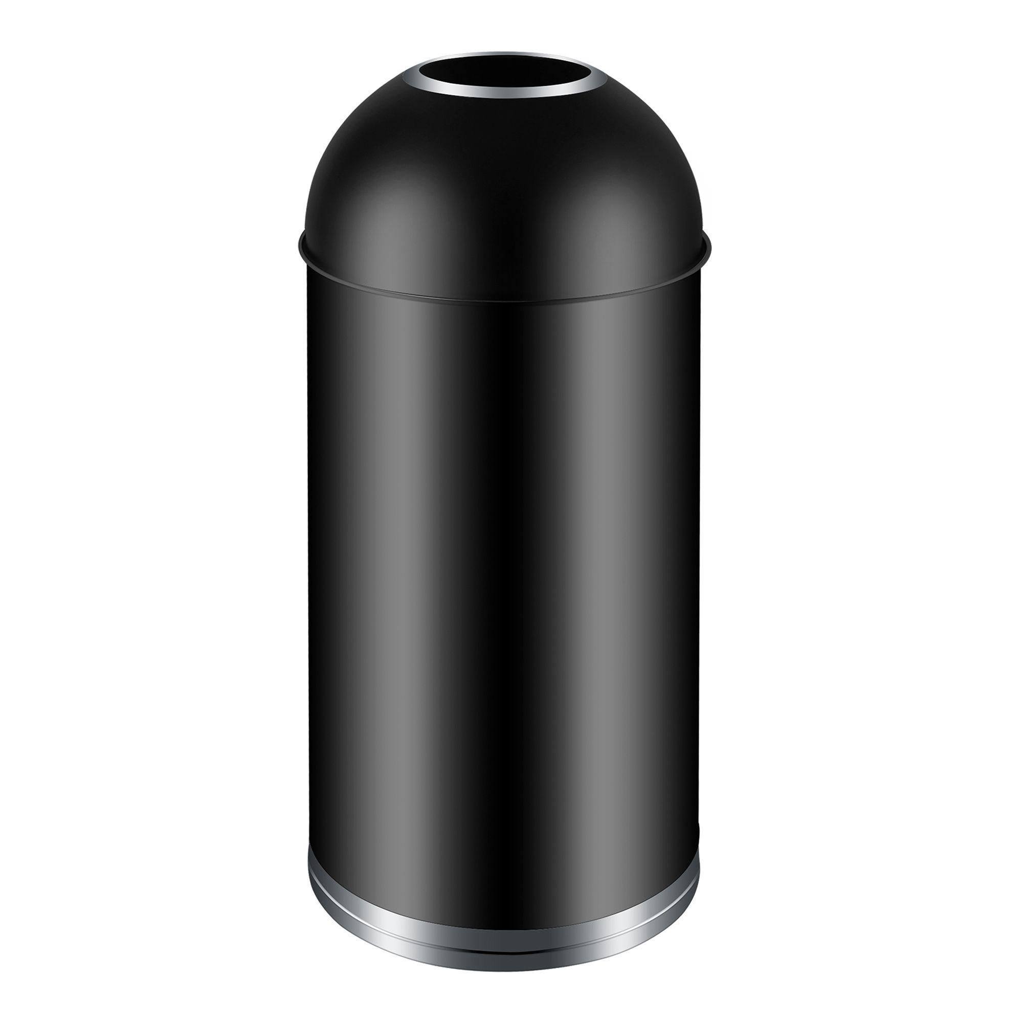 Ведро для мусора открытое WeltWasser WW ROBBY BL 50L 10000011267 матовый черный