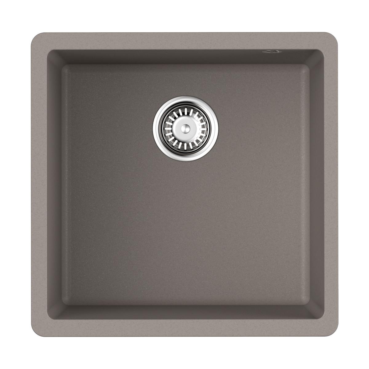 Врезная кухонная мойка Omoikiri Bosen 44-U-GR leningrad grey 4997010