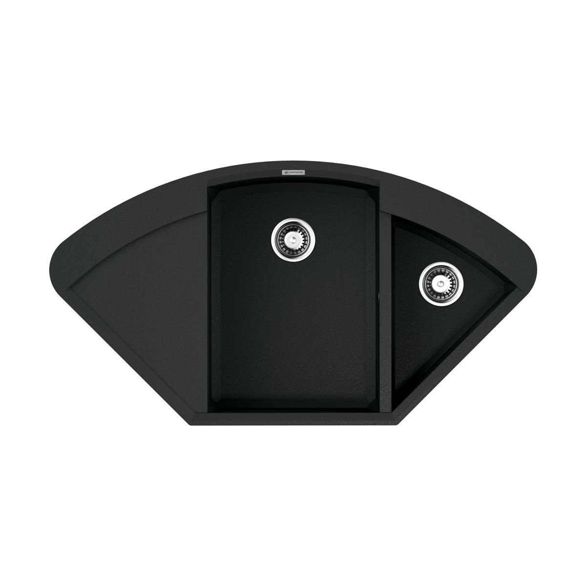 Врезная кухонная мойка Omoikiri Sakaime 105C-BL черный 4993123