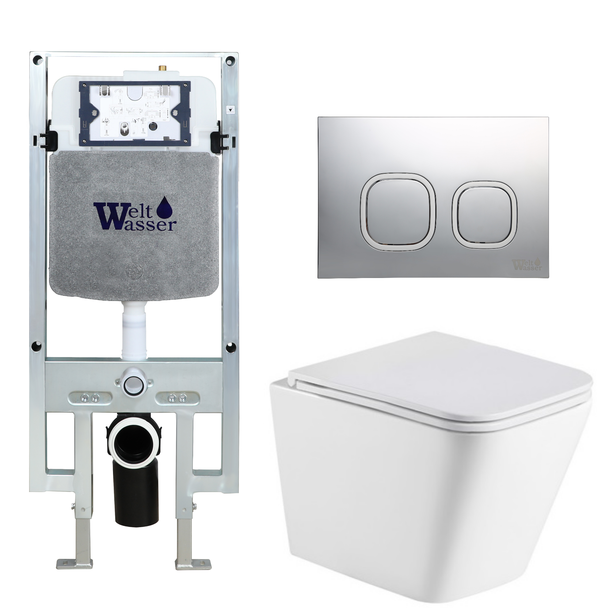 Комплект WeltWasser 10000011898 Gelbach 043 MT-WT + Amberg 497 ST + Amberg RD-MT CR
