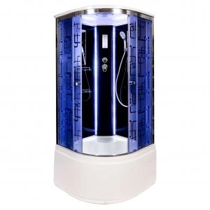 Душевая кабина Deto BM4510LEDBLACK