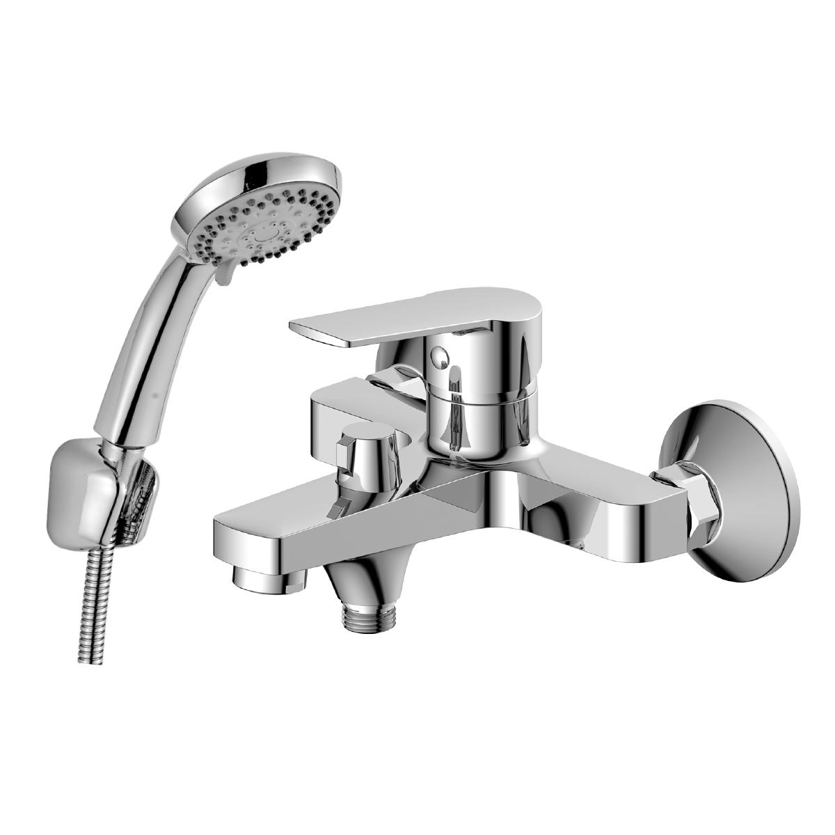 Смеситель для ванны Decoroom DR22036 хром