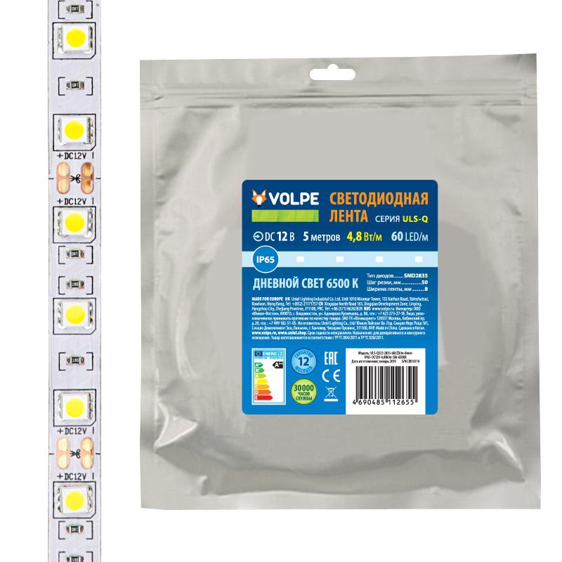 Лента светодиодная герметичная (IP54, IP65, IP67) Volpe ULS-Q323 UL-00004532