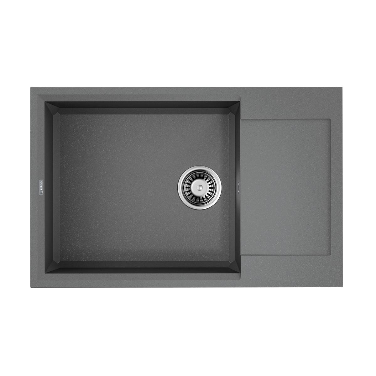 Врезная кухонная мойка Omoikiri Sakaime 78-LB-GR leningrad grey 4993555