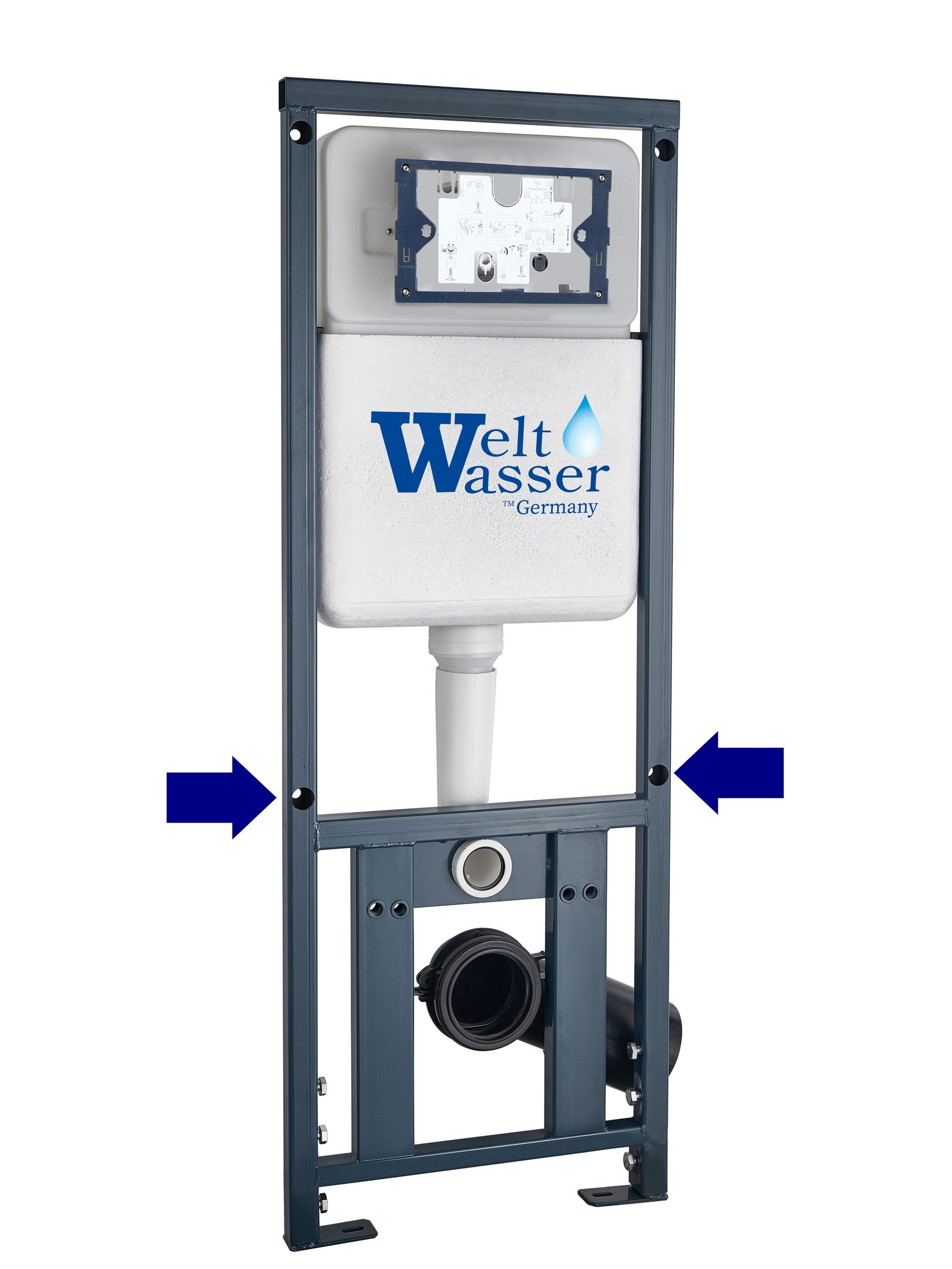 Инсталляция для подвесного унитаза WeltWasser WW Marberg 410 10000005948 без кнопки