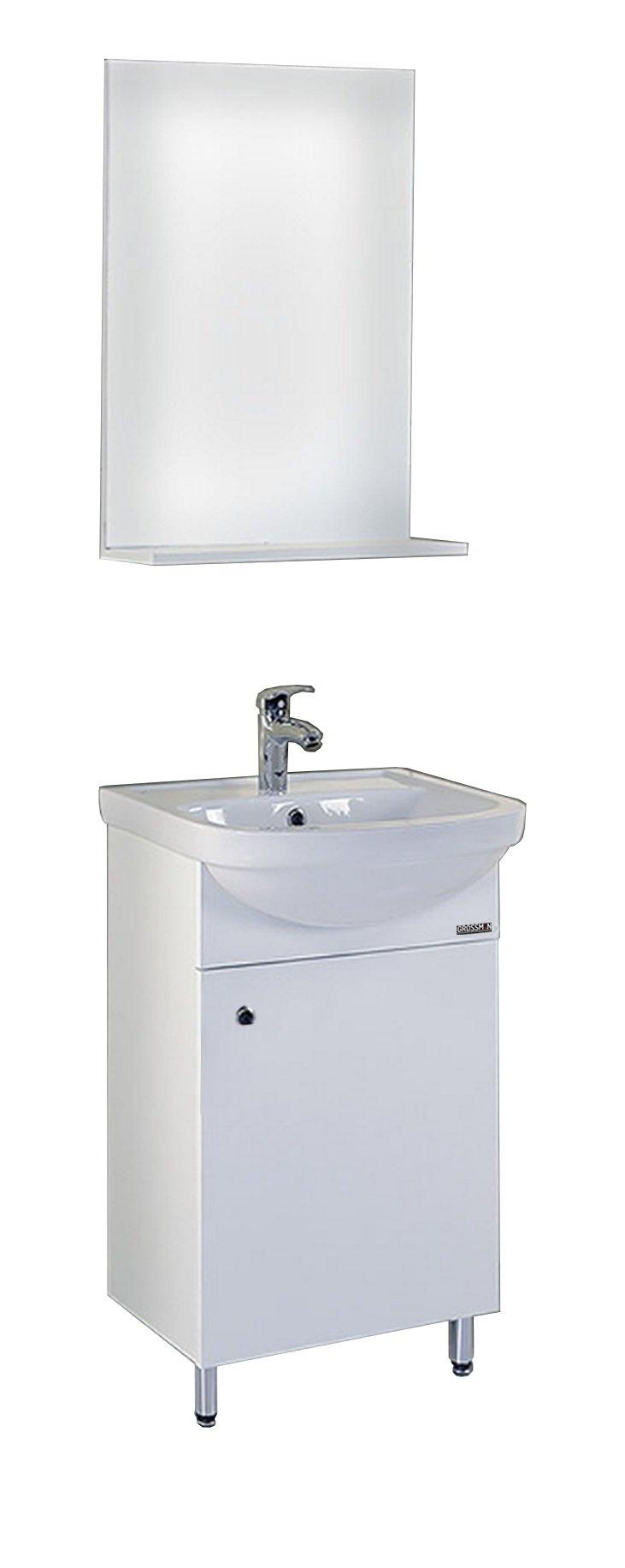 Комплект мебели для ванной Grossman Eco Line "ЭКО-52" 3 в 1 105205