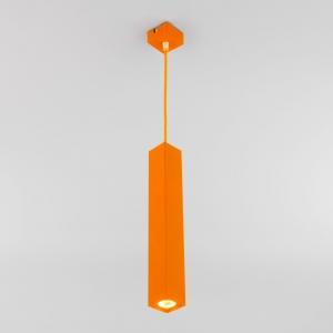 Подвесной светодиодный светильник Eurosvet 50154/1 LED оранжевый