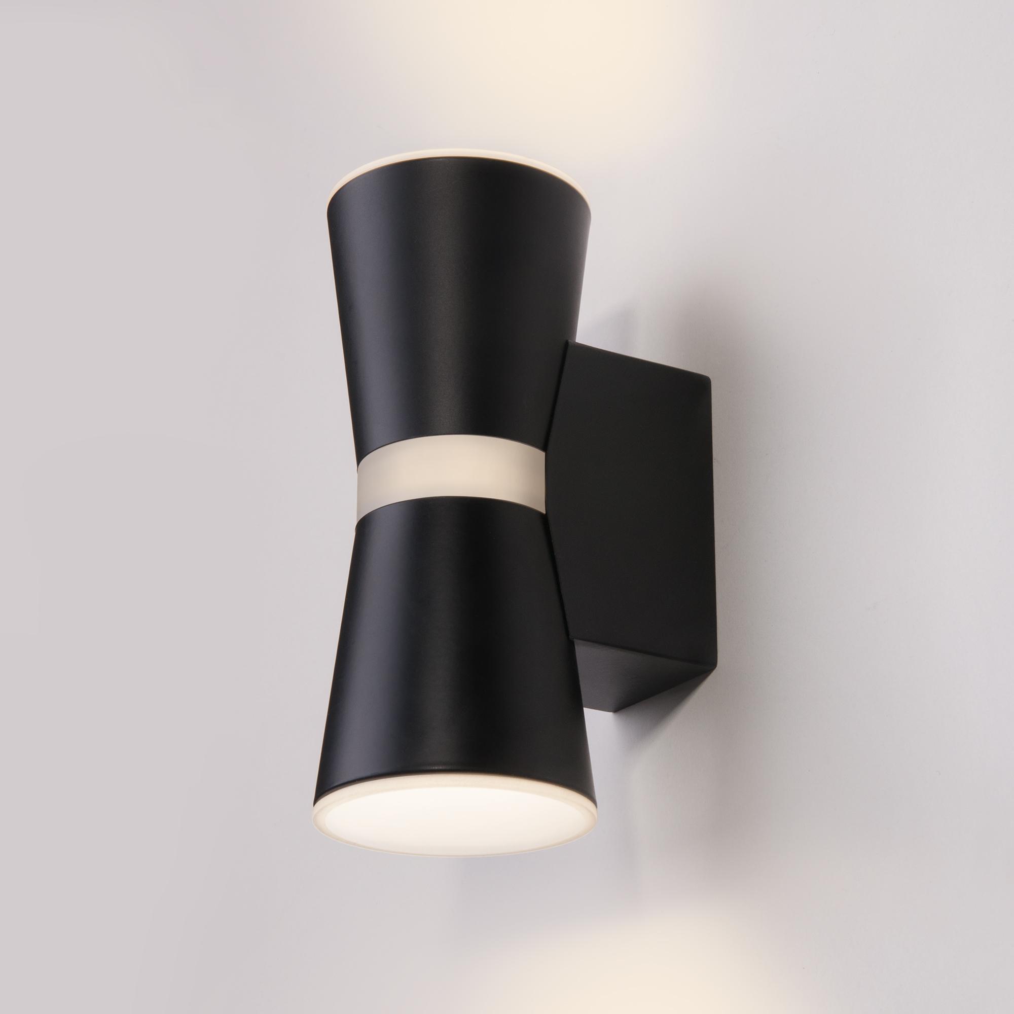 Настенный светодиодный светильник Elektrostandard Viare LED черный (MRL LED 1003)