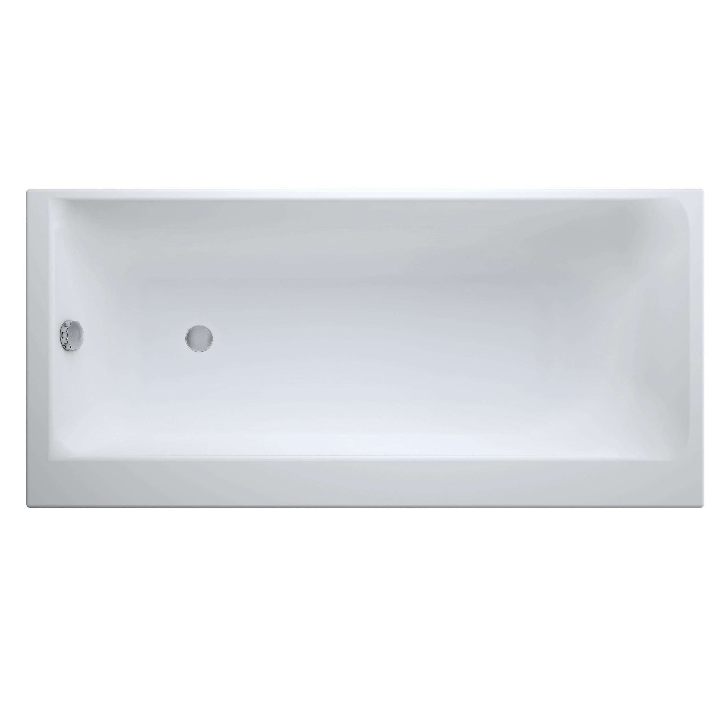 Ванна акриловая Cersanit Smart 170x80 63351 белый