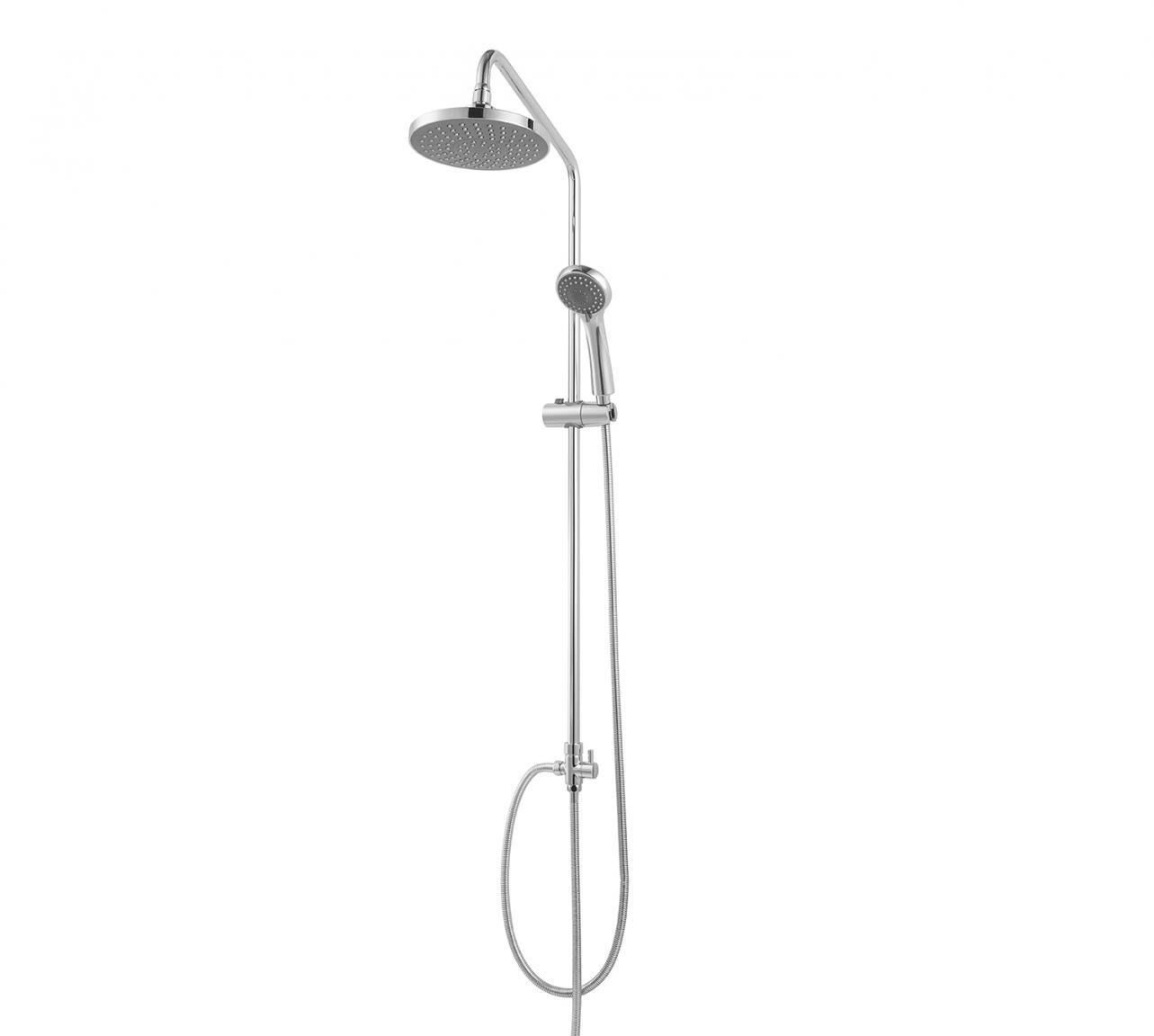 Душевая стойка без смесителя Bravat Fit R D283CP-2-RUS хром