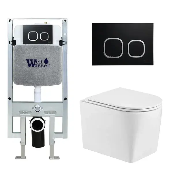 Комплект WeltWasser 10000008928 Nesenbach 004 GL-WT + Amberg 497 ST + Amberg RD-BL