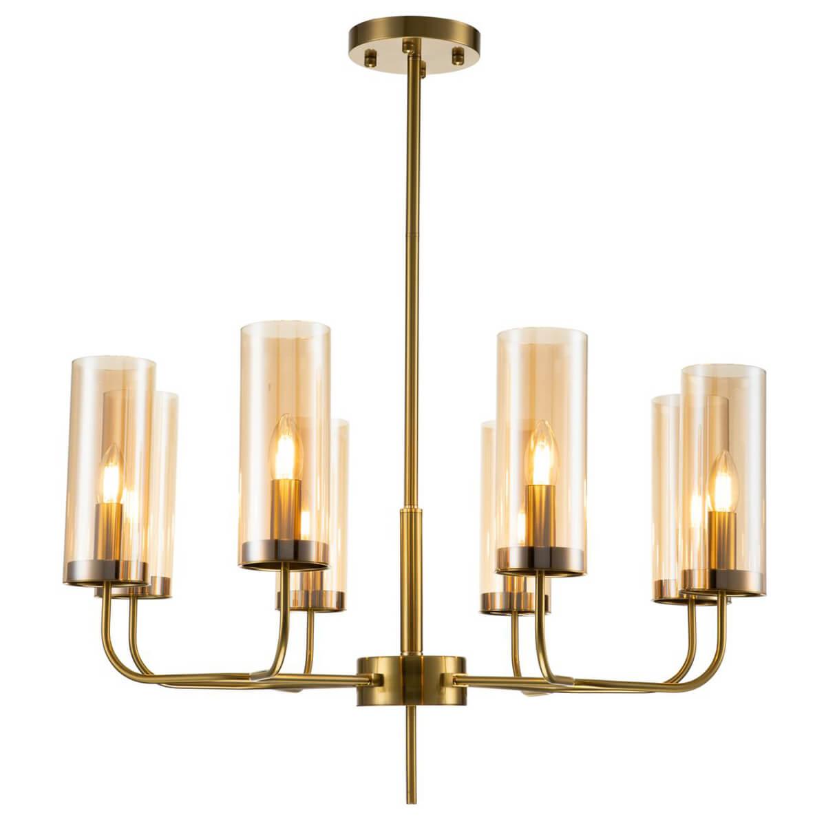 Светильник на штанге Indigo Balletto V000253 13014/8R Brass