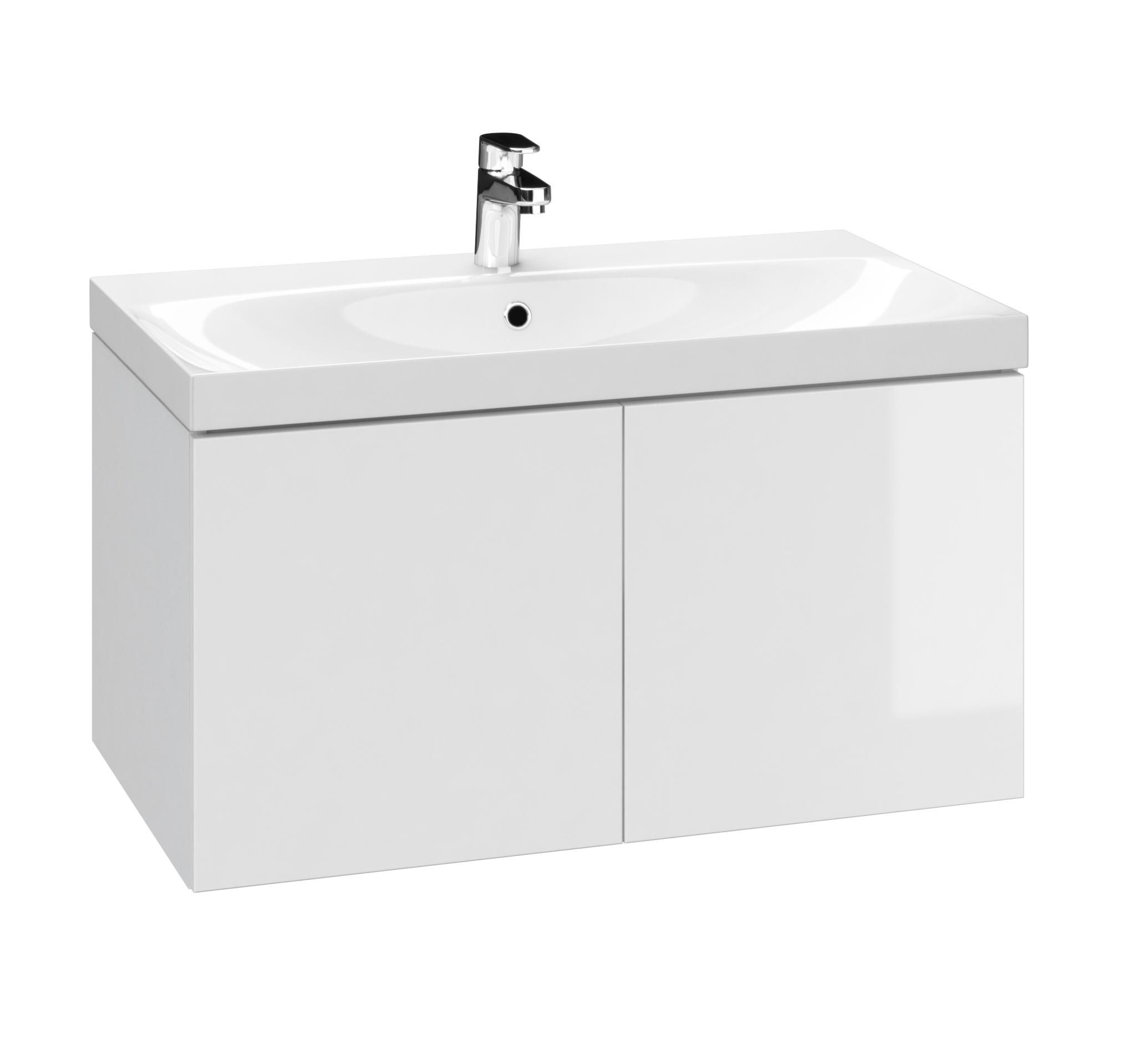 Тумба под раковину подвесная Cersanit Colour 80 SP-SZ-COL-CM/COL/80 белый