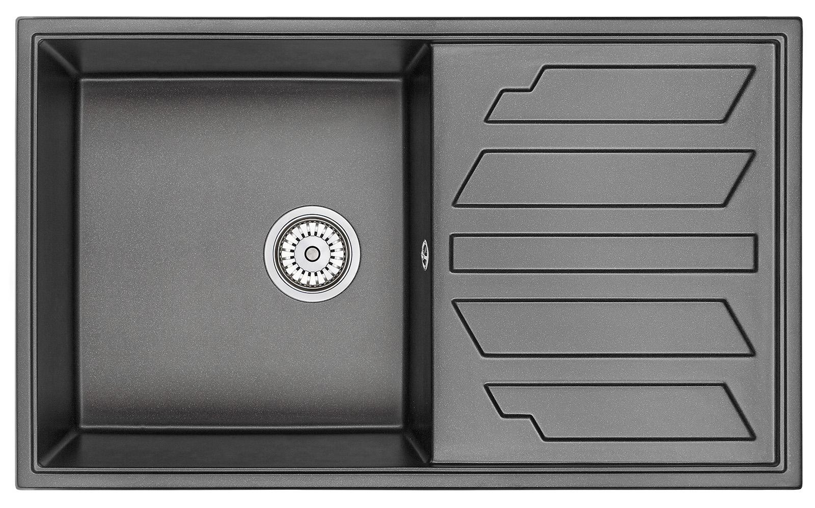 Кухонные мойки Granula GR-8601 черный