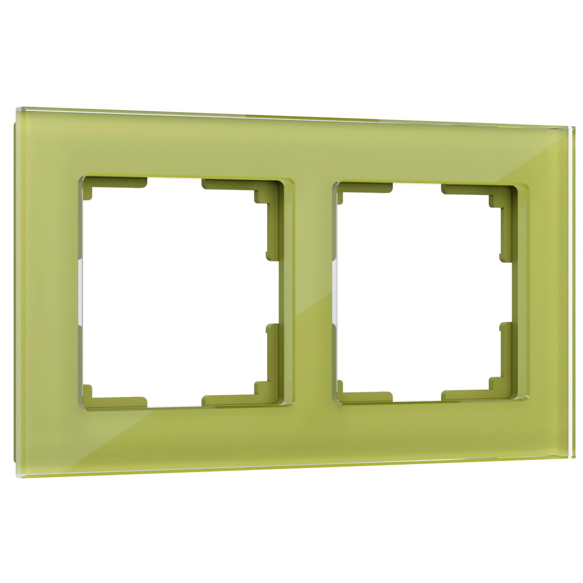 Рамка на 2 поста фисташковый Werkel WL01-Frame-02