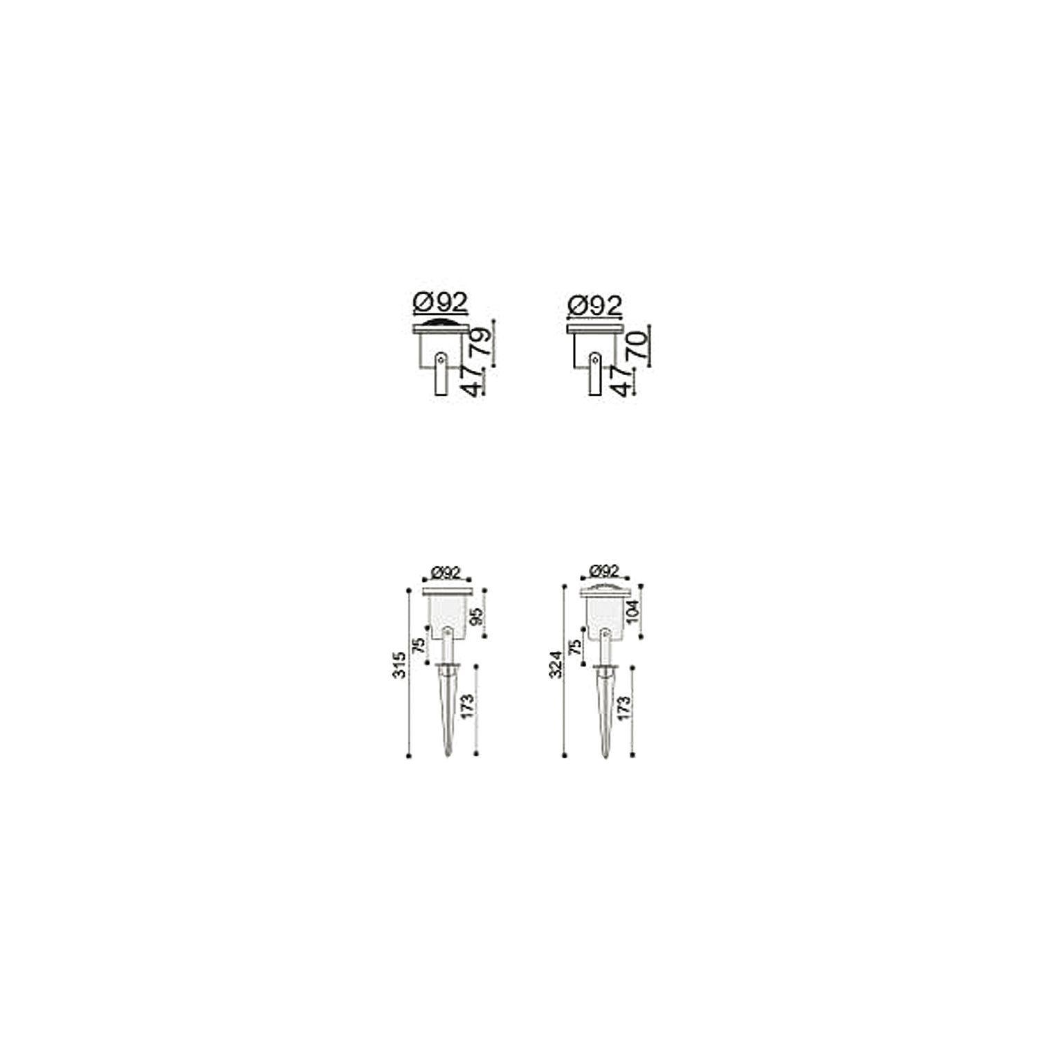 Уличный светильник Favourite Relief 1832-1W