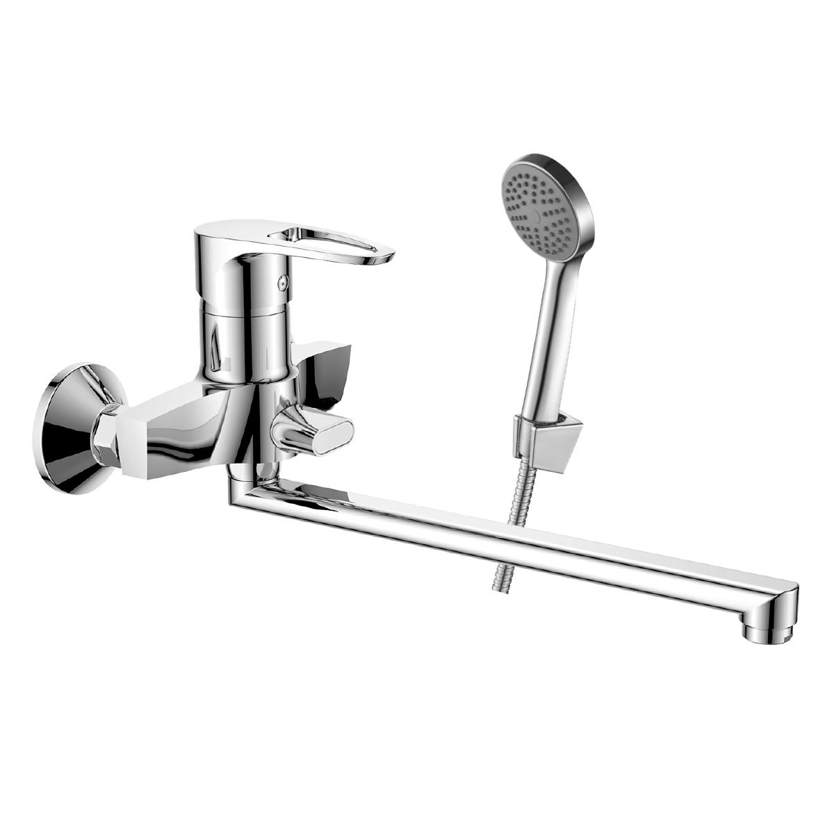 Смеситель для ванны Decoroom DR70043 универсальный