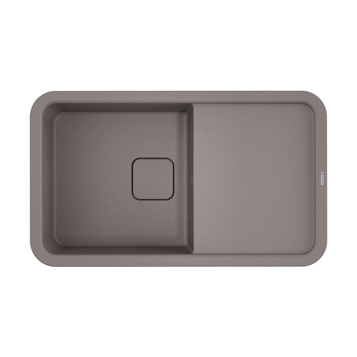 Врезная кухонная мойка Omoikiri Tasogare 86-GR leningrad grey 4993459