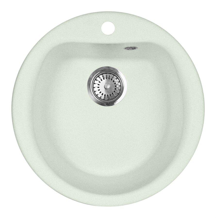 Мойка кухонная AquaGranitEx M-07 (303) салатовый