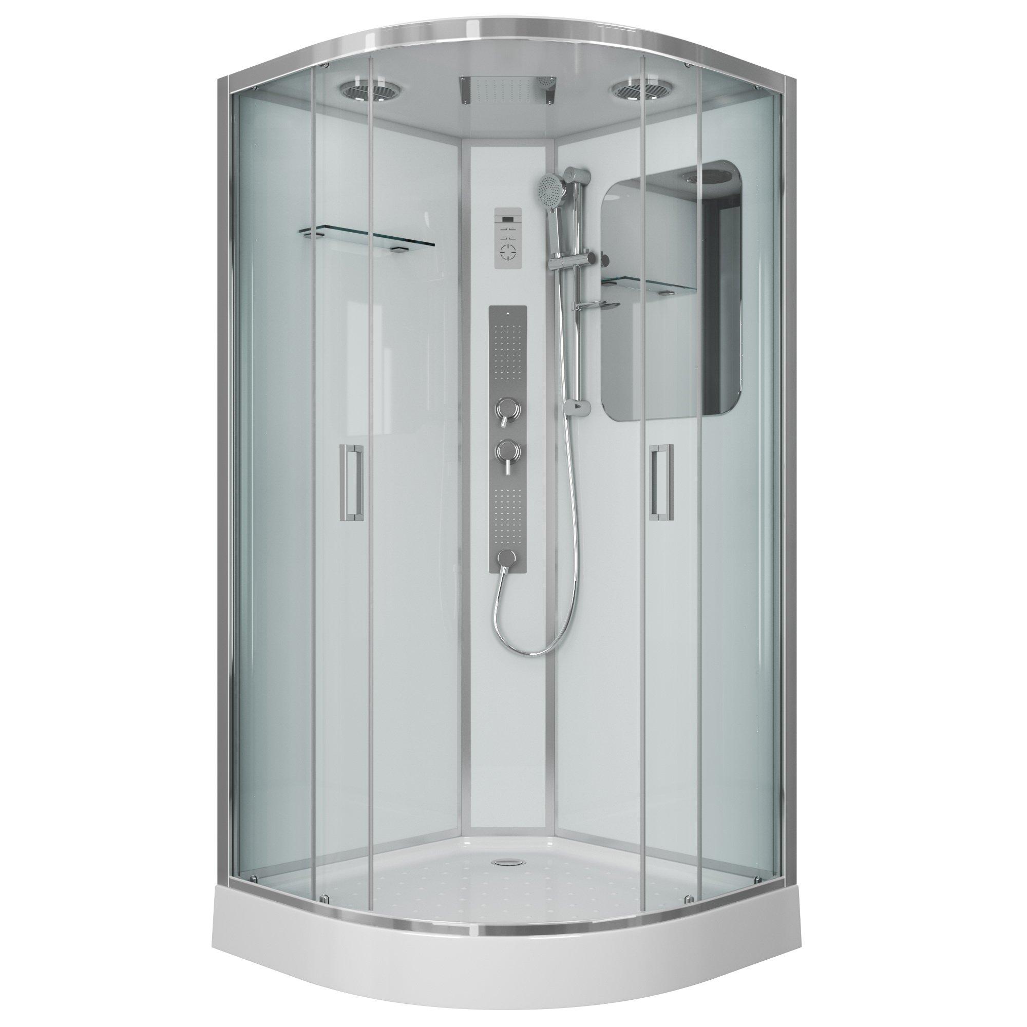Душевая кабина Niagara Premium 60010114G 90х90 низкий поддон (4 места)
