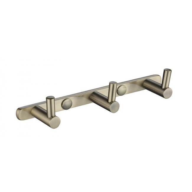 Планка Kaiser H0023 с 3-мя крючками Bronze