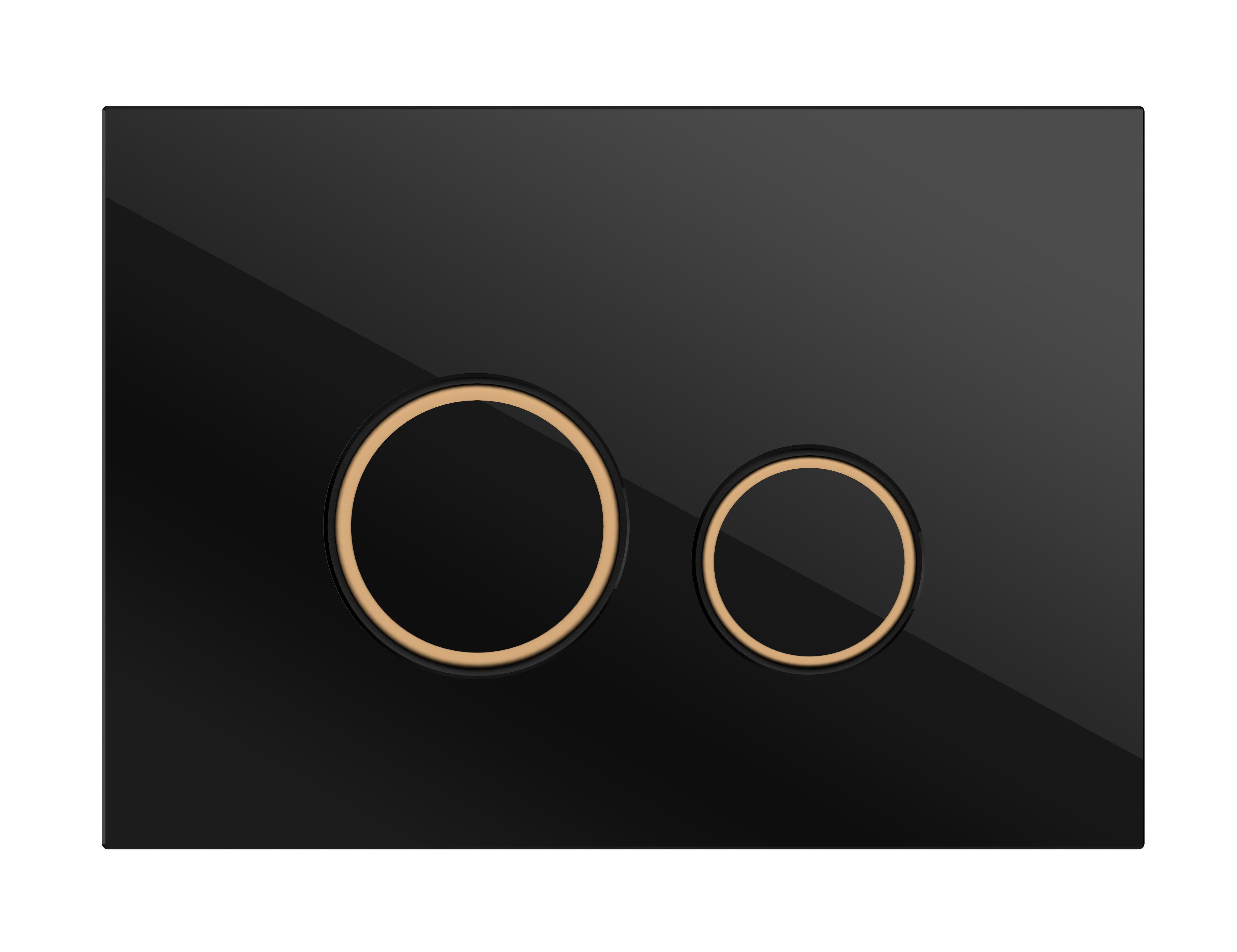Кнопка смыва Cersanit Twins для Link Pro/Vector/Link/Hi-Tec 63534 черный