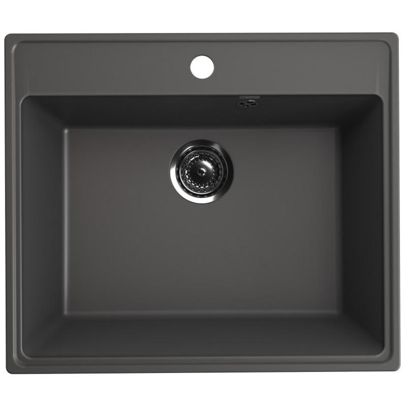 Мойка Ulgran Quartz Forte 580-09 асфальт