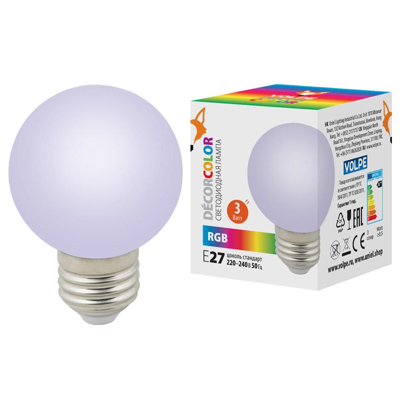 Лампа светодиодная Volpe DECOR COLOR UL-00006960