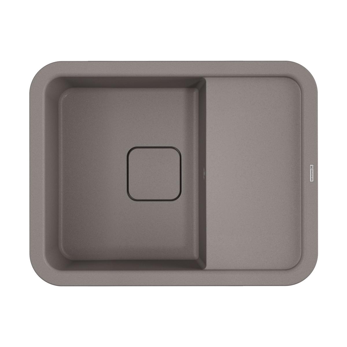 Врезная кухонная мойка Omoikiri Tasogare 65-GR leningrad grey 4993487