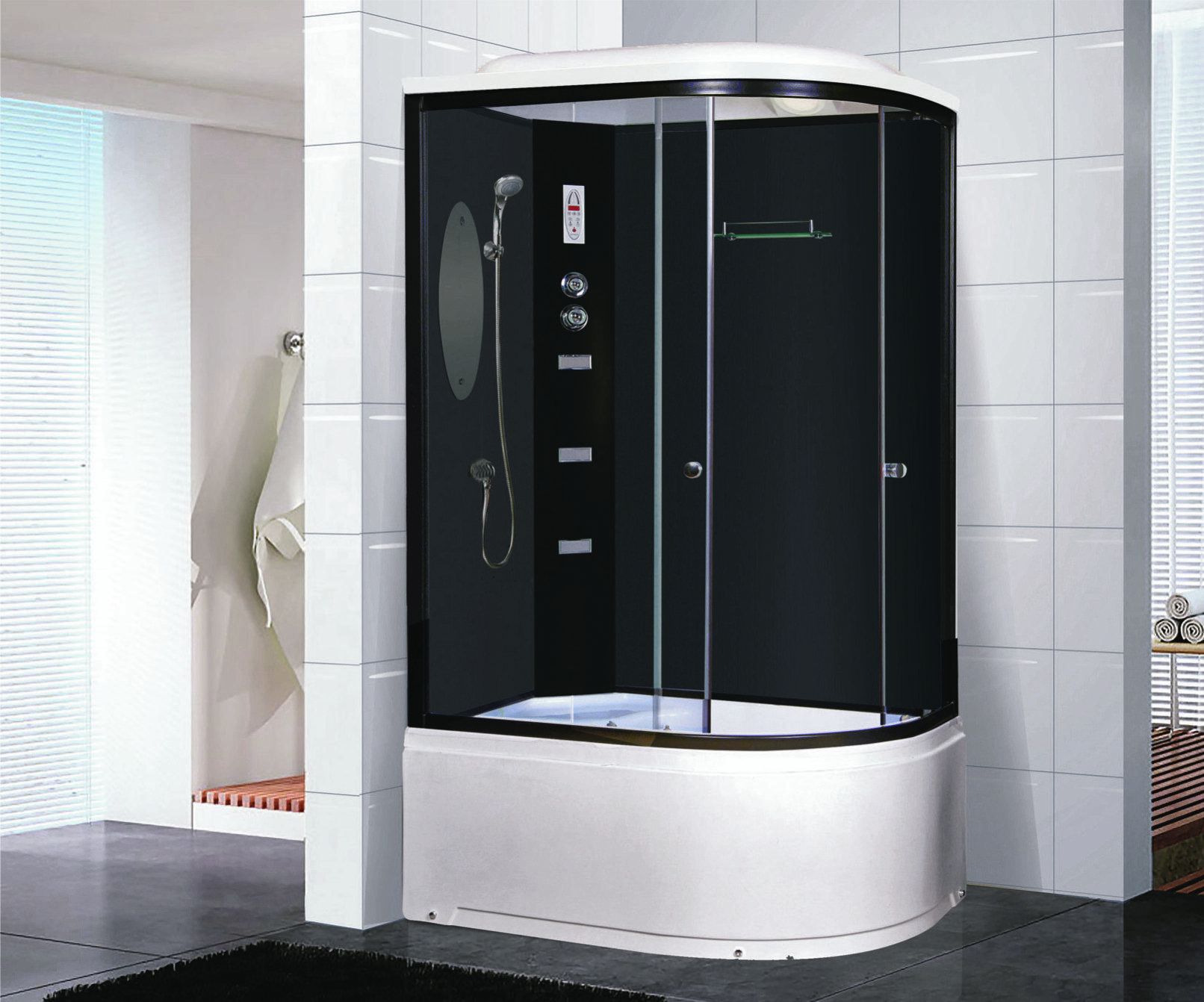 Душевая кабина Niagara Ultra 2140134LN 120х80 высокий поддон (4 места)