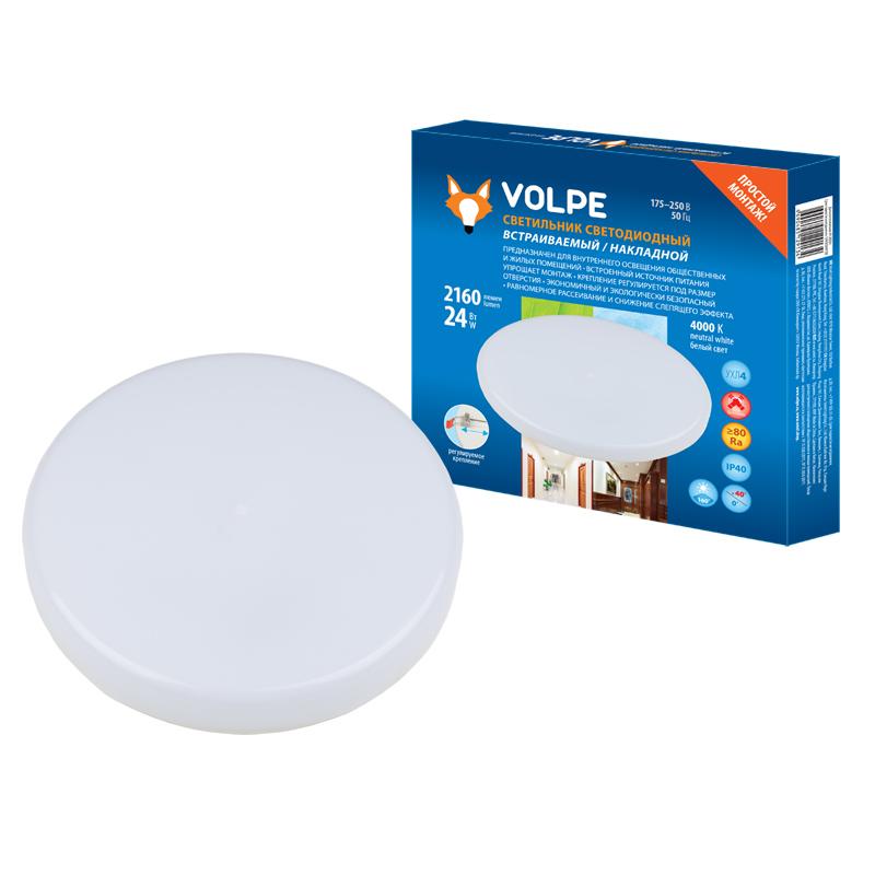 Светильник накладной Volpe ULM-Q250 UL-00006757