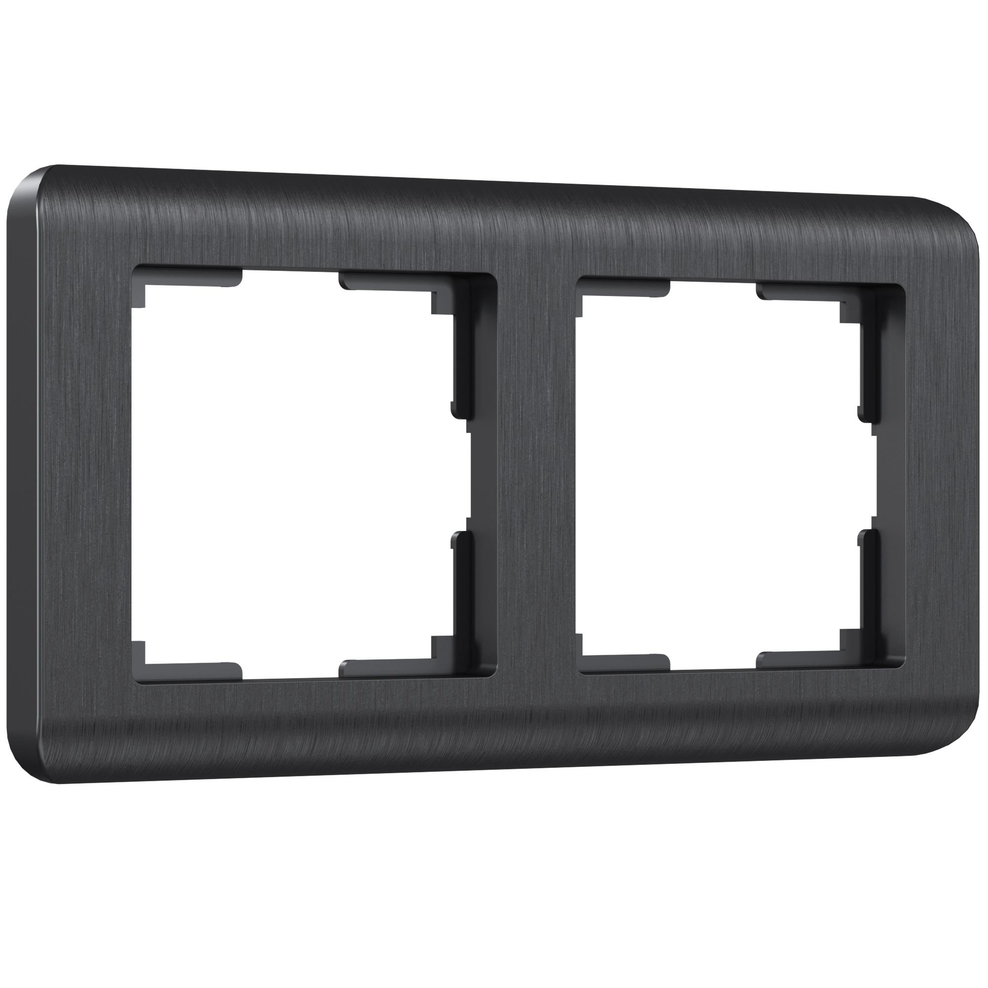 Рамка на 2 поста графит Werkel W0022104