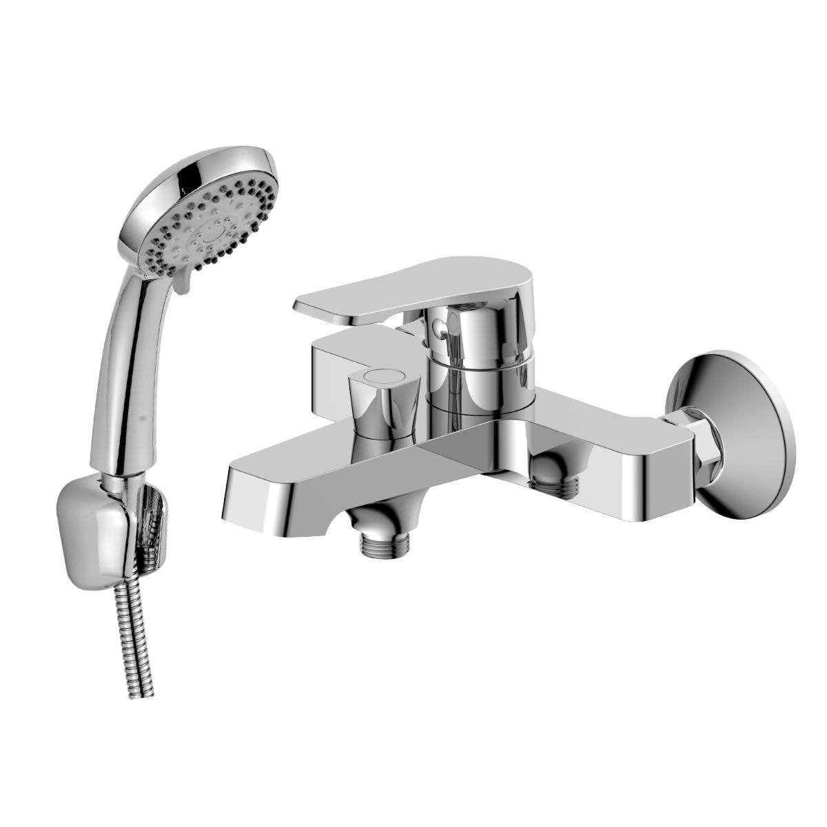 Смеситель для ванны Decoroom DR23036 хром