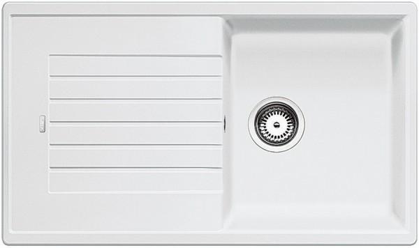 Врезная кухонная мойка Blanco ZIA 5 S SILGRANIT PuraDur белый