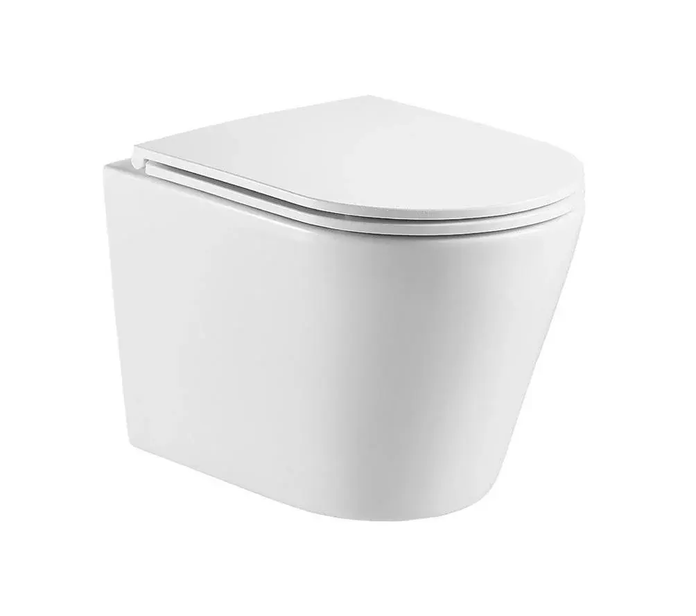 Комплект WeltWasser 10000012426 унитаз  SALZBACH 043 GL-WT  + инсталляция AMBERG 350  + кнопка смыва