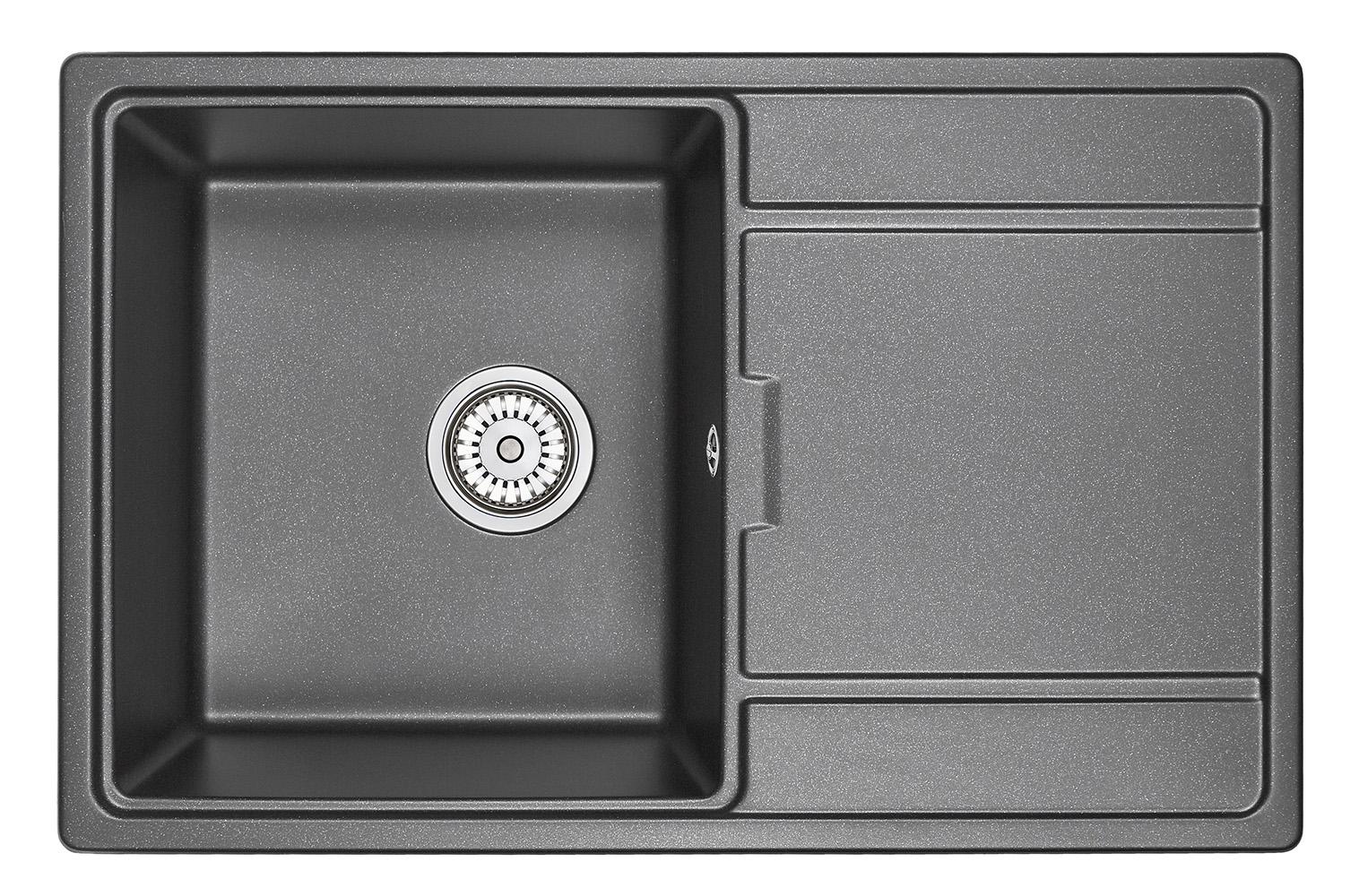 Кухонные мойки Granula GR-7804 черный