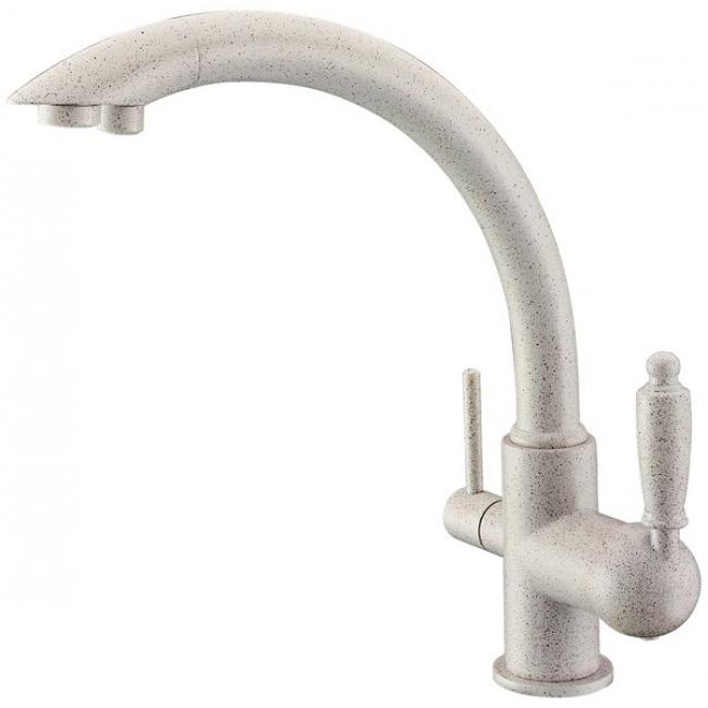 Смеситель для кухни (мойки) под фильтр Kaiser Vincent 31244-7 бежевый