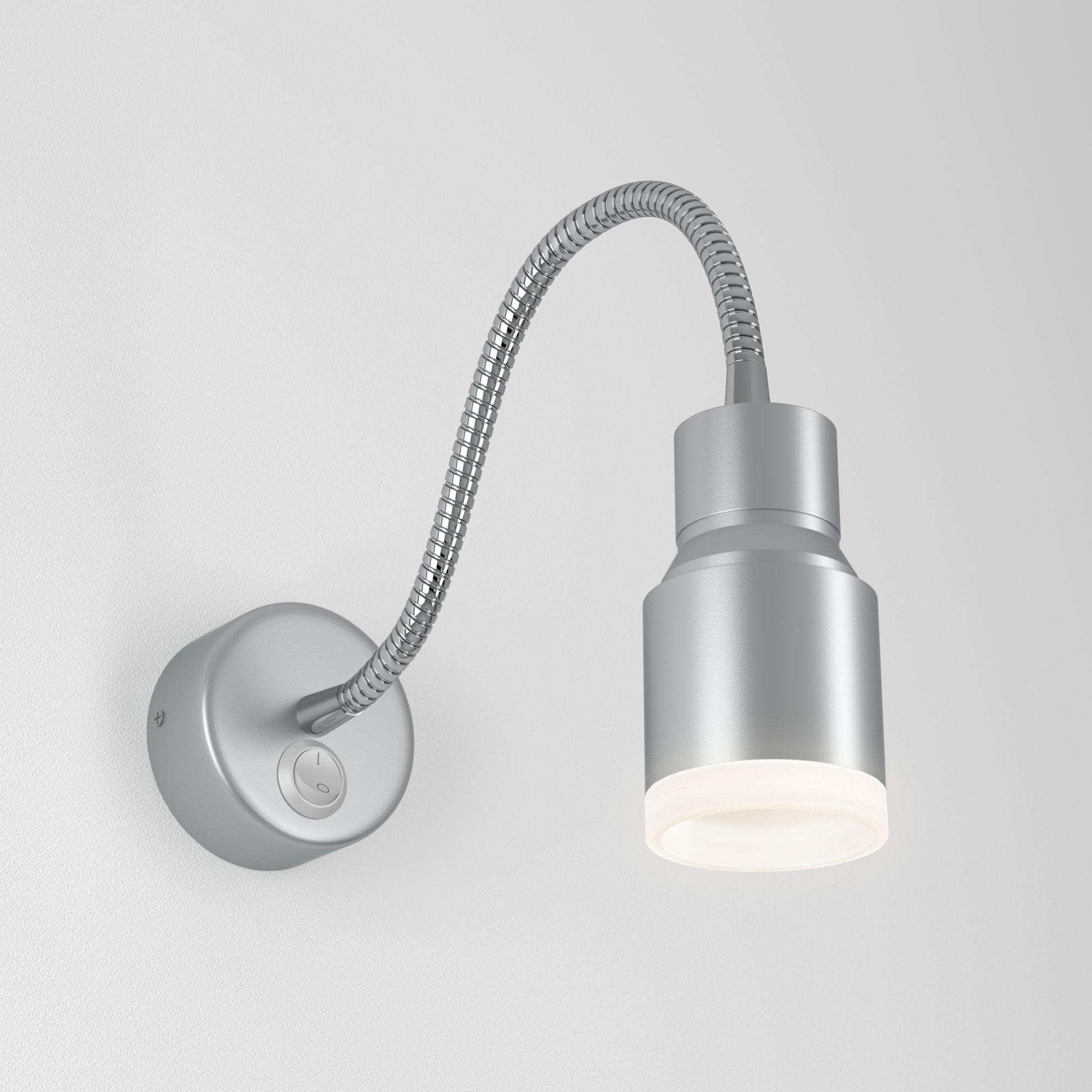 Настенный светодиодный светильник Elektrostandard Molly LED серебро (MRL LED 1015)